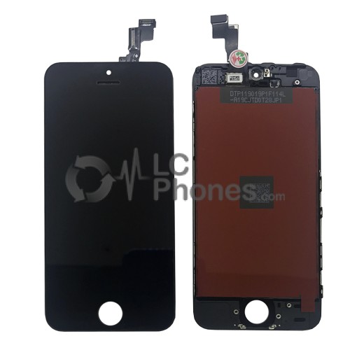 iPhone 5S / SE - LCD Digitizer (original remaded) Black