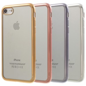 iPhone 7 / 8 / SE (2020) / SE (2022) - Electroplating TPU Cover Case