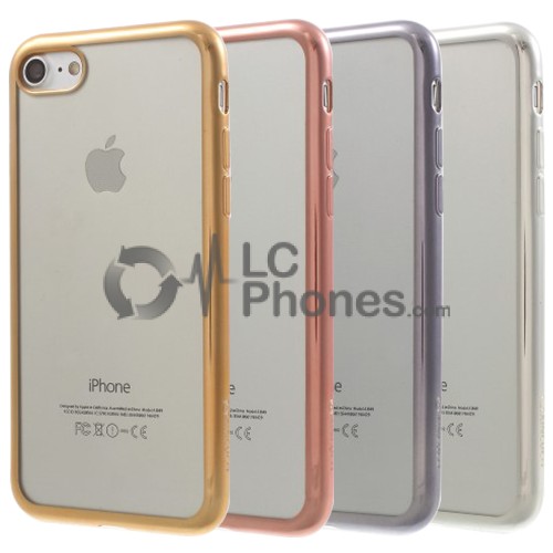 iPhone 7 / 8 / SE (2020) / SE (2022) - Electroplating TPU Cover Case