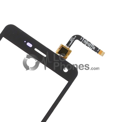 ZTE Blade L3 / MEO A80 - Front Glass Digitizer Black