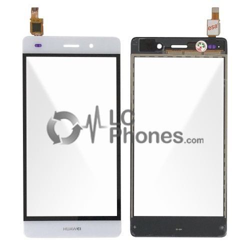 Huawei Ascend P8 Lite - Front Glass Digitizer White