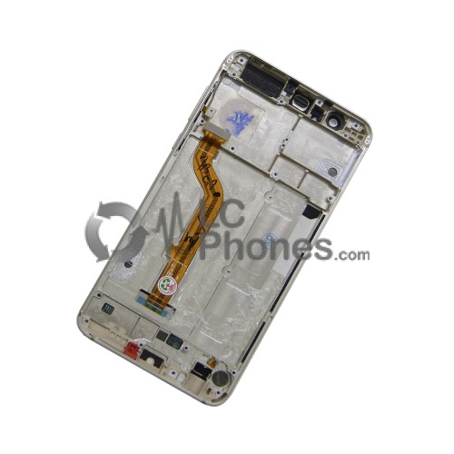 Huawei Honor 8 - Full Front LCD Digitizer with Frame White