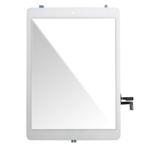 iPad Air A1474 A1475 A1476 / iPad 5th Gen (2017) A1822 A1823 - Front Glass Digitizer With 3M Adhesive Sticker White