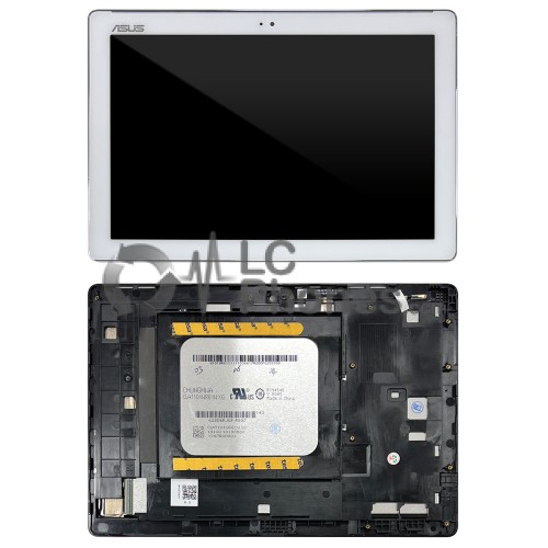 Asus ZenPad 10  Z300 / Z300C - Full Front LCD Digitizer With Frame White