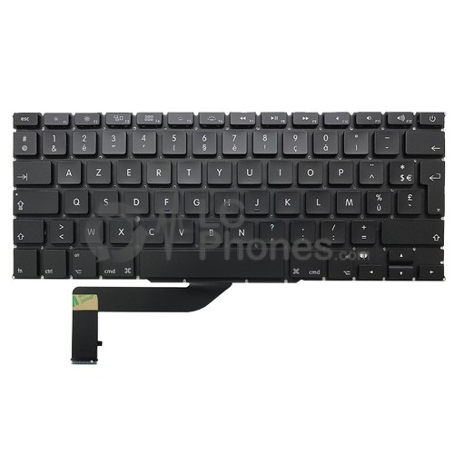 Macbook Pro Retina 15 inch A1398 2012-2015 - French Keyboard FR Layout with Backlight