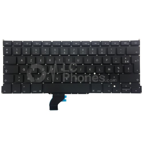 Macbook Pro Retina 13 inch A1502 (LATE 2013-EARLY 2015) - French Keyboard FR Layout with Backlight