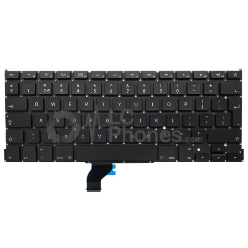 Macbook Pro Retina 13 inch A1502 (LATE 2013-EARLY 2015) - Dutch Keyboard NL Layout with Backlight