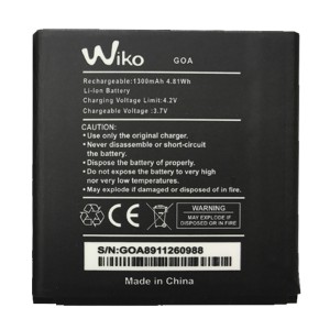 Wiko GOA / Sunset 2 - Battery 1300mAh 5.55Wh