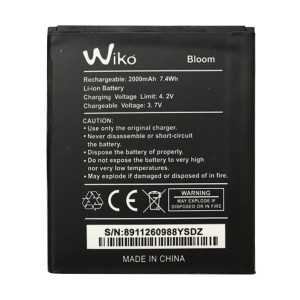 Wiko Bloom - Battery 2000mAh 7.4Wh