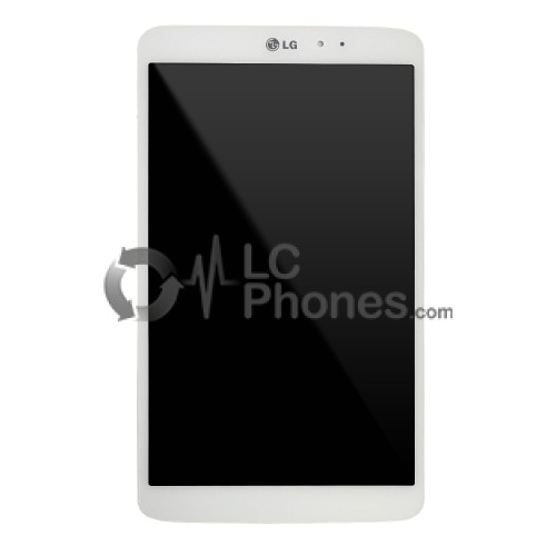 LG G Pad 8.3 V500 - Full Front LCD Digitizer White