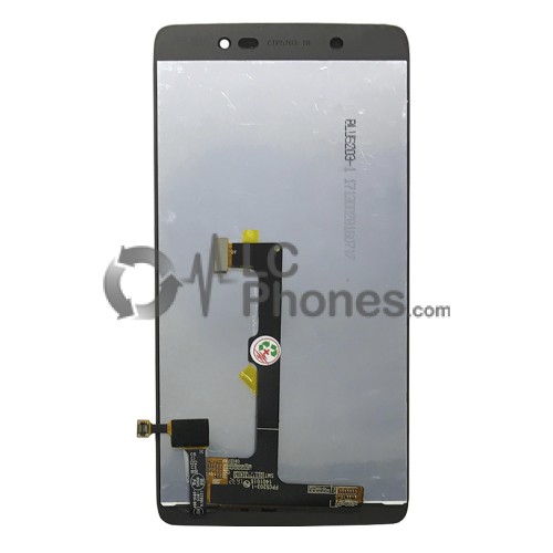 Alcatel One Touch Idol 4 6055 - Full Front LCD Digitizer Black