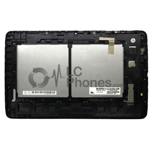 LG G Pad 10.1  V700 - Full Front LCD Digitizer Black With Frame