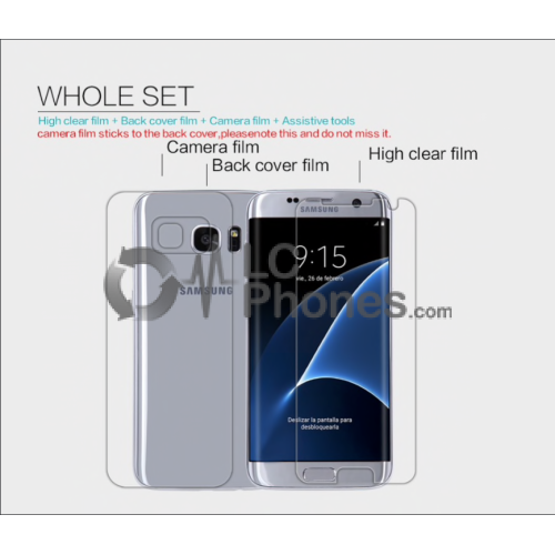 Samsung S7 Edge G935 - NillKin High-Level Crystal Screen Protector Kit