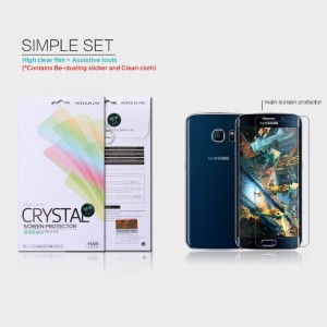 Samsung S6 Edge G925 - NillKin High-Level Crystal Screen Protector Kit