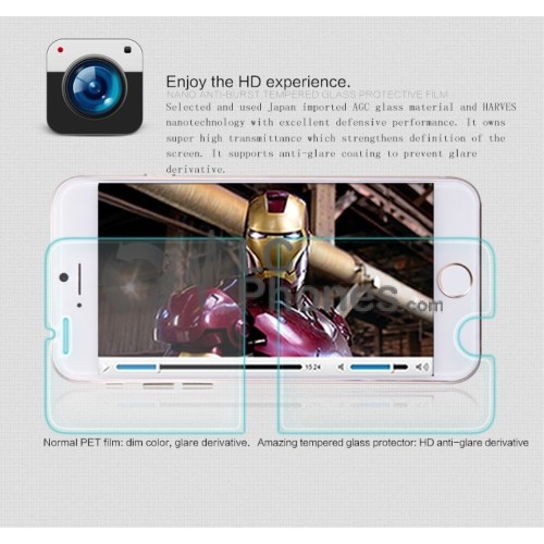 iPhone 6 / 6S - NillKin Tempered Glass Screen Protector Amazing H+