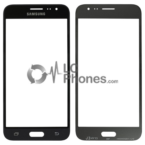 Samsung Galaxy J3 2016 J320 - Front Glass Black