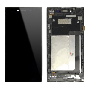 Umi Digi - Full Front LCD Digitizer with Frame Black