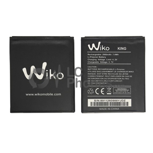 Wiko Cink King - Battery 2000mAh 7.40Wh