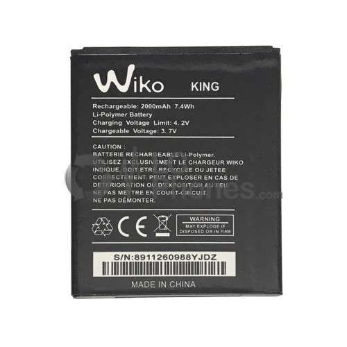 Wiko Cink King - Battery 2000mAh 7.40Wh