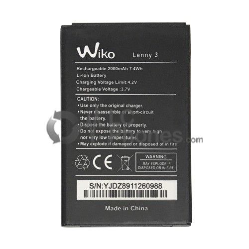 Wiko Lenny 3 - Battery 2000mAh 7.4Wh