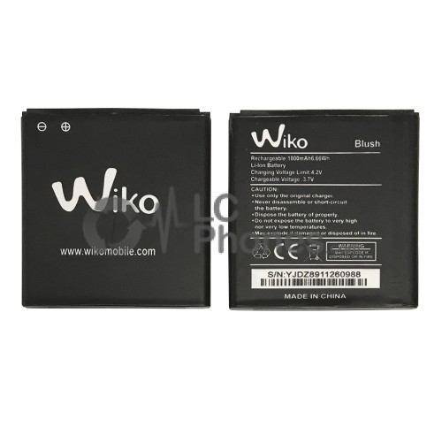 Wiko Blush - Battery 1800mAh 6.66Wh