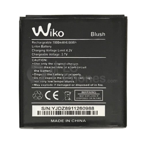 Wiko Blush - Battery 1800mAh 6.66Wh