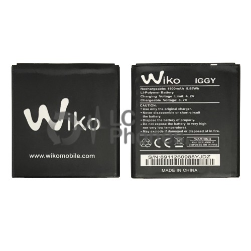 Wiko iggy - Battery 1500mAh 5.55Wh