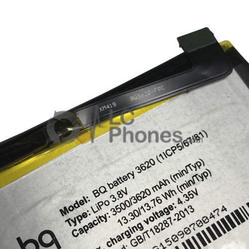 BQ Aquaris M5.5 - Battery 3630mAh 13.76Wh