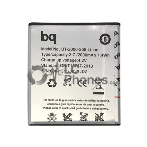 BQ Aquaris E4 - Battery 2000mAh 7.40Wh