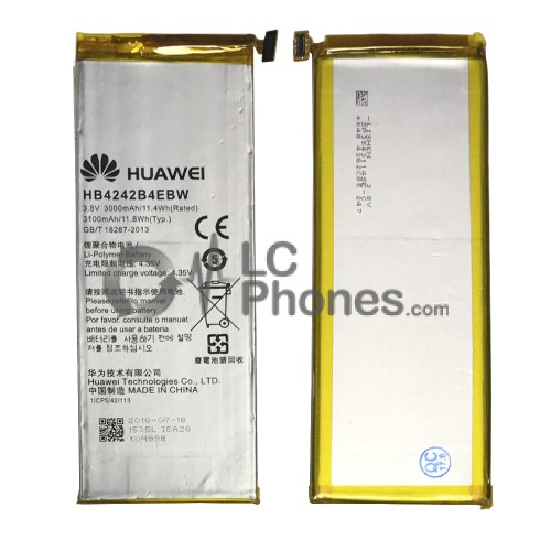 Huawei Shot X / Honor 6 - Battery HB4242B4EBW 3000mAh 11.40Wh