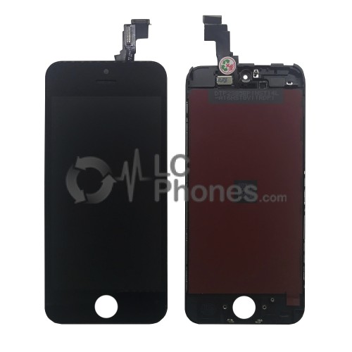 iPhone 5C - LCD Digitizer Black A+++