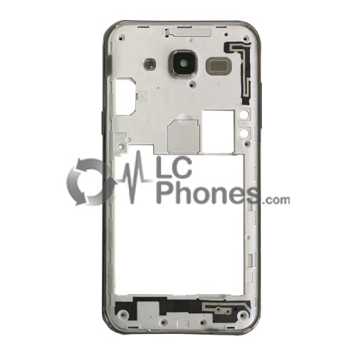 Samsung Galaxy J5 J500 2015 - Middle Frame + Battery Cover Grey