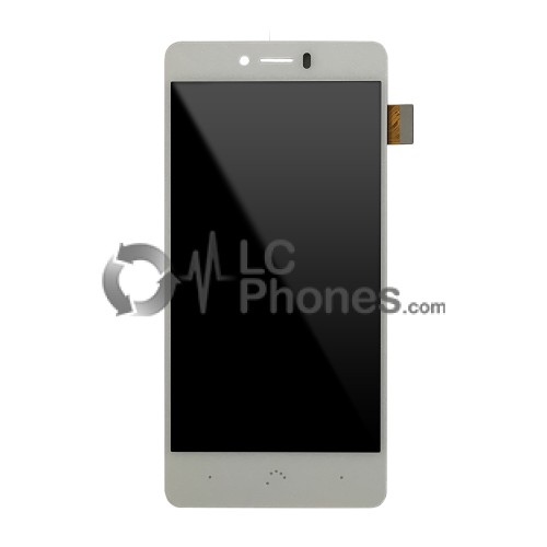 BQ Aquaris U / U Lite - Full Front LCD Digitizer White