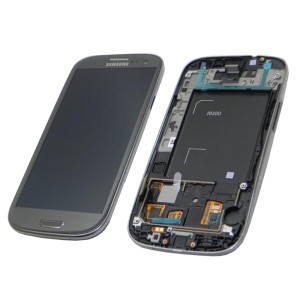 Samsung Galaxy S3 I9300 - Full front LCD Digitizer With Frame Grey ( Refurbished )