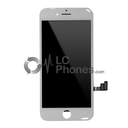 iPhone 7 - LCD Digitizer White with Plates EBS