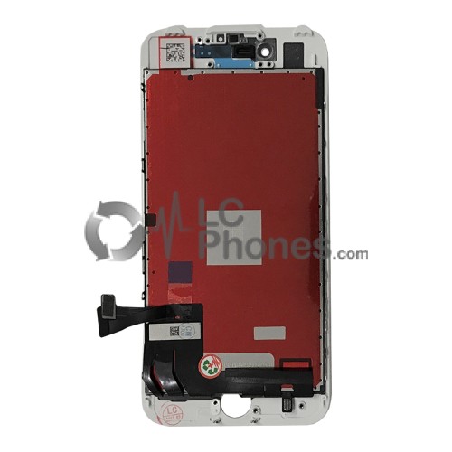 iPhone 7 - LCD Digitizer White with Plates EBS