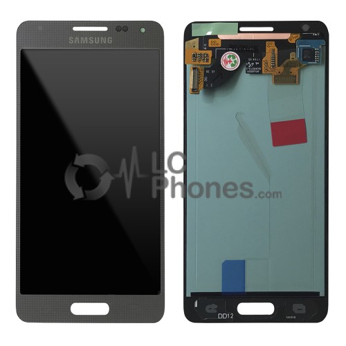 Samsung Galaxy Alpha G850F - Full Front LCD Digitizer Silver