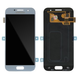 Samsung Galaxy A3 2017 A320 - Full Front LCD Digitizer Baby Blue 