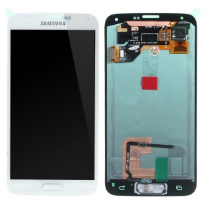 Samsung Galaxy S5 G900F - Full Front LCD Digitizer White 