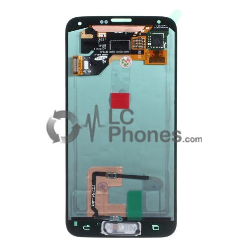 Samsung Galaxy S5 G900F - Full Front LCD Digitizer White < Service Pack >