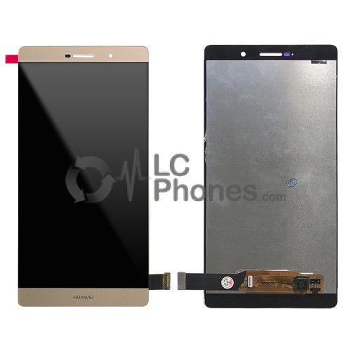 Huawei Ascend P8 MAX - Full Front LCD Digitizer Gold