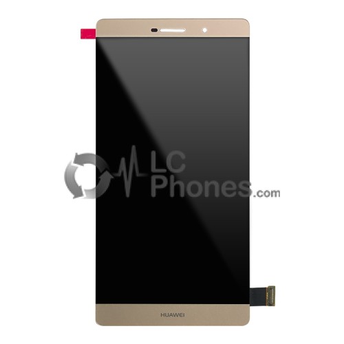 Huawei Ascend P8 MAX - Full Front LCD Digitizer Gold