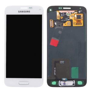 Samsung Galaxy S5 Mini G800F - Full Front LCD Digitizer White 