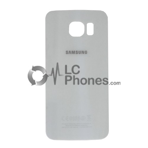 Samsung Galaxy S6 G920 - Battery Cover White with Adhesive