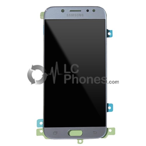 Samsung Galaxy J5 2017 J530 - Full Front LCD Digitizer Silver < Service Pack >