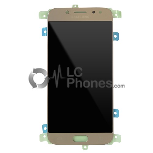 Samsung Galaxy J5 2017 J530 - Full Front LCD Digitizer Gold < Service Pack >