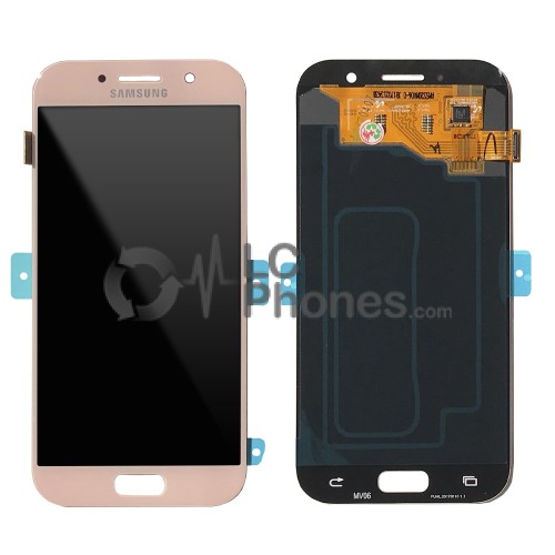 Samsung Galaxy A5 2017 A520 - Full Front LCD Digitizer Pink < Service Pack >