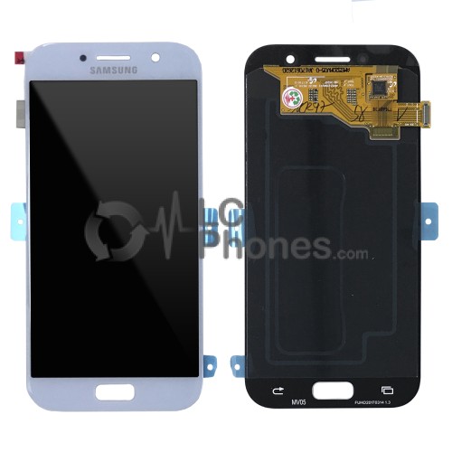 Samsung Galaxy A5 2017 A520 - Full Front LCD Digitizer Blue < Service Pack >