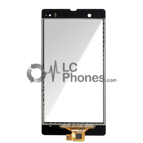 Sony Xperia Z L36h - Front Glass Digitizer Black