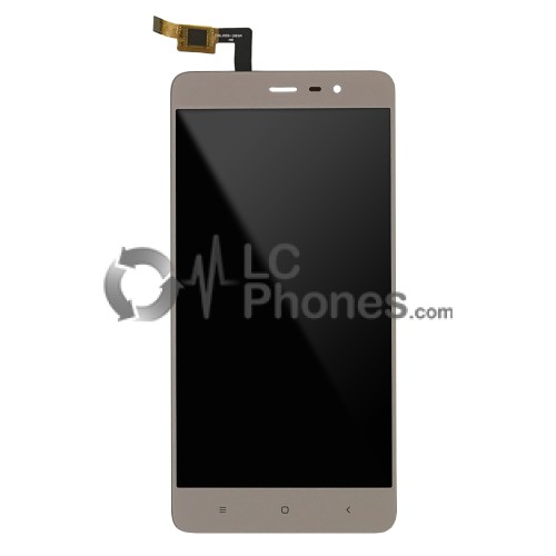 Xiaomi Redmi Note 3 Special Edition - Full Front LCD Digitizer Gold